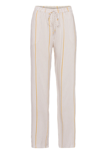 77617 Sleep And Lounge Woven Long Pant - 2008 Safari Stripe